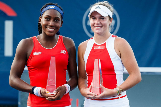 Вашингтон. Гауфф и Макнелли выиграли дебютный парный титул WTA